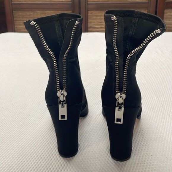 Dolce Vita Size 10 5 1/4” Heel Leather Stretch Boots - Picture 8 of 11